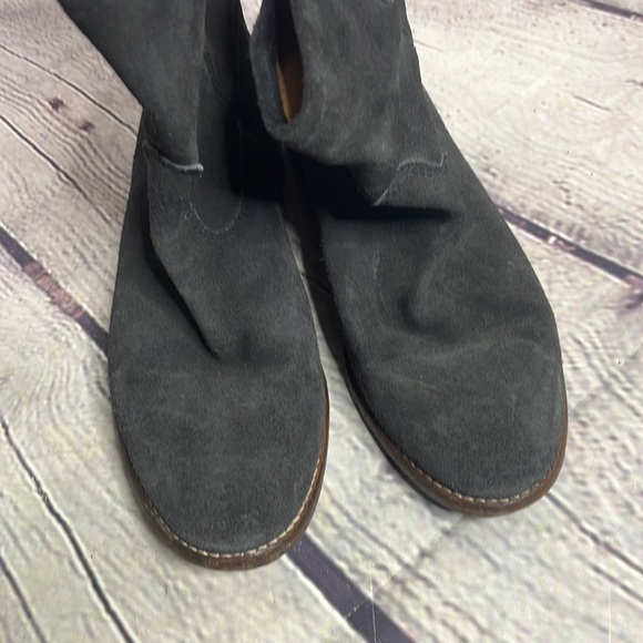 isabel marant crisi suede slouchy ankle boots booties - Picture 2 of 5